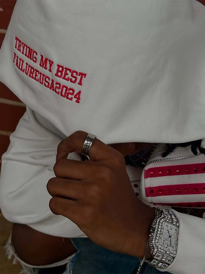 National Flag Hasajuku Zip up Hoodie