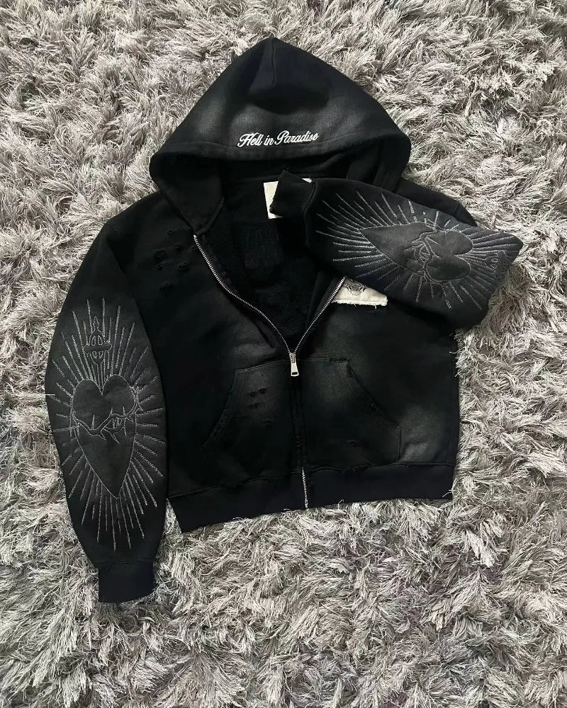 ZXR Zip-Up Hoodie 01 / 03