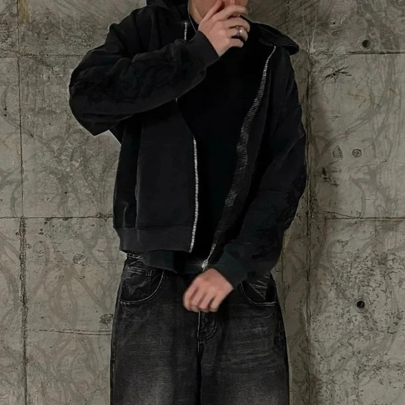 Vine Embroidered Hasajuku Hoodie