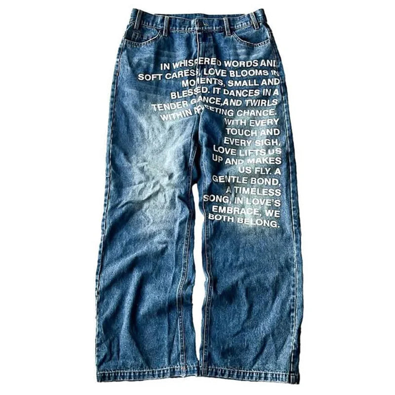 Limited Harajuku Y2K Vintage Denim Jeans