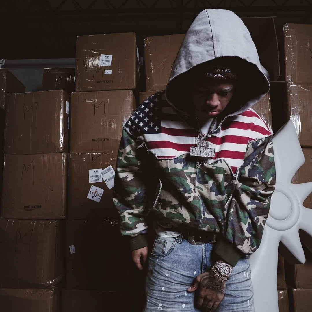 TK Jacket Camouflage Embroidered