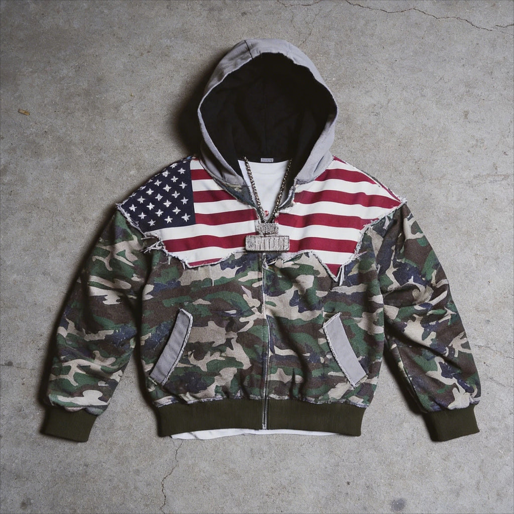 TK Jacket Camouflage Embroidered