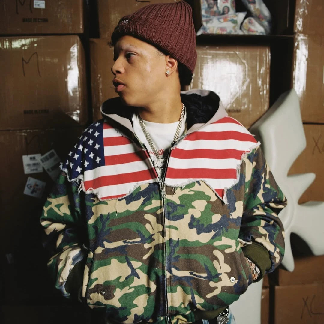 TK Jacket Camouflage Embroidered