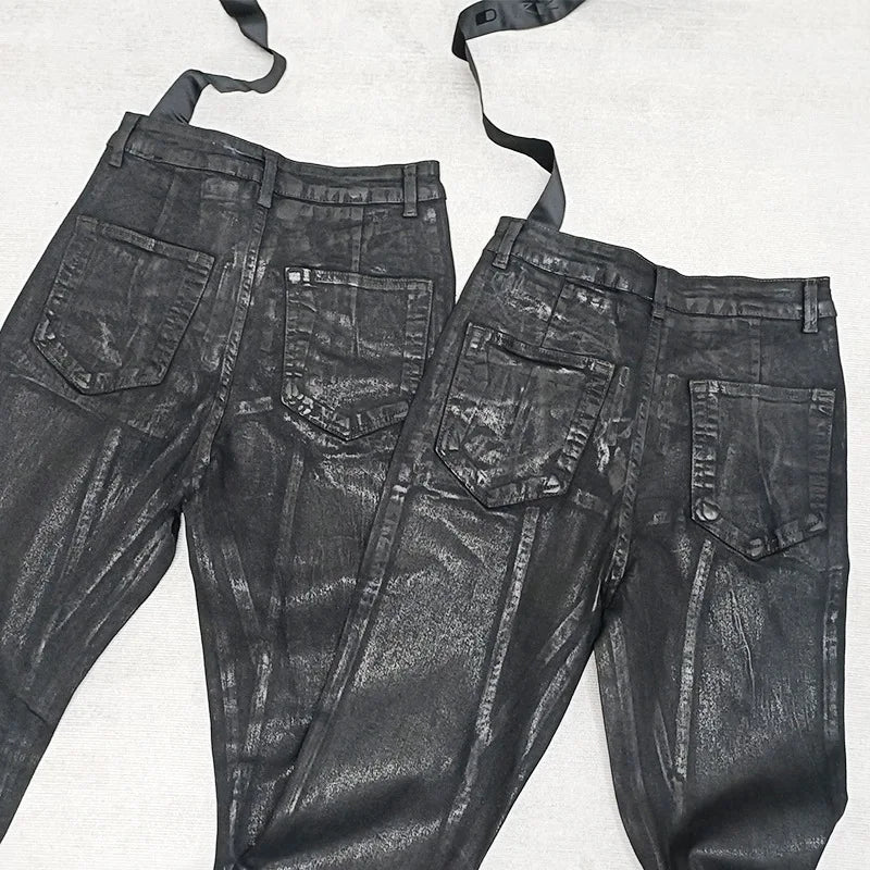 JapnS Handmade Brushed Wax Pentagram Denim 